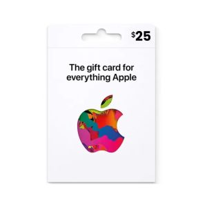 iTunes Gift card-$25